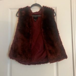 LIKE NEW Fur Vest